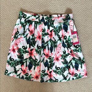 New! Vince Camuto Floral Hawaiian Skirt